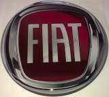 logo FIAT red 8,0cm