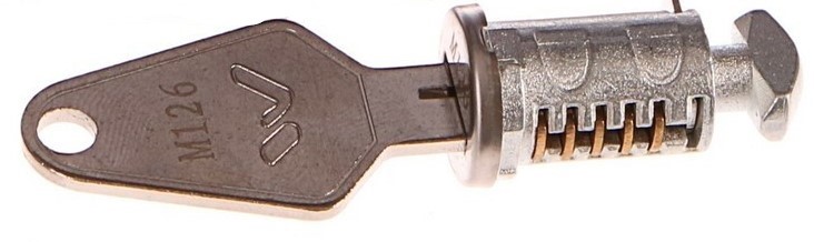 Zámková vložka + kľúč pre nosiče MENABO JUZA