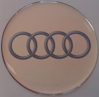 logo AUDI silver 5,9cm