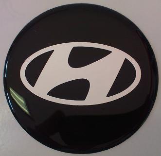 logo HYUNDAI black 5,9cm