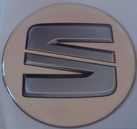 logo SEAT silver 5,9cm