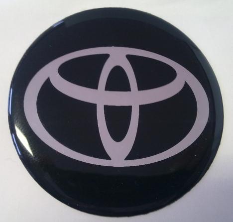 logo TOYOTA black 5,9cm