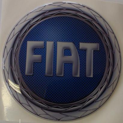 logo FIAT blue 7,5cm (ks)