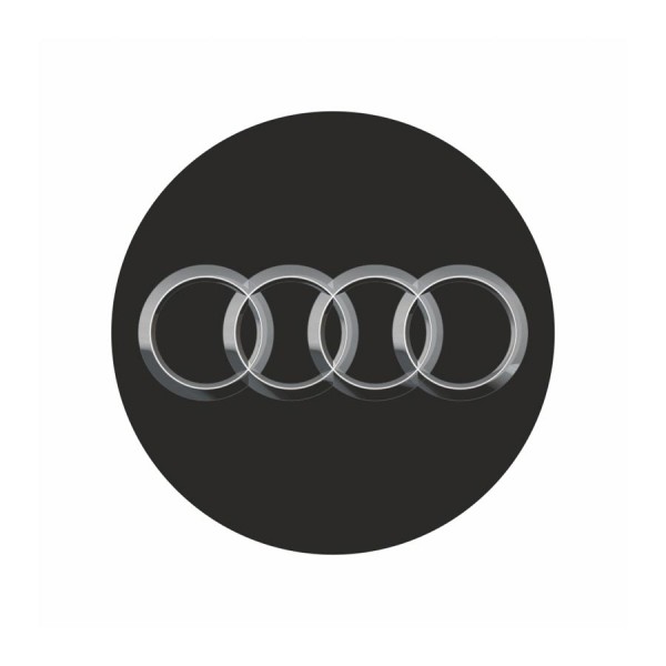 logo AUDI black 7,5cm best 