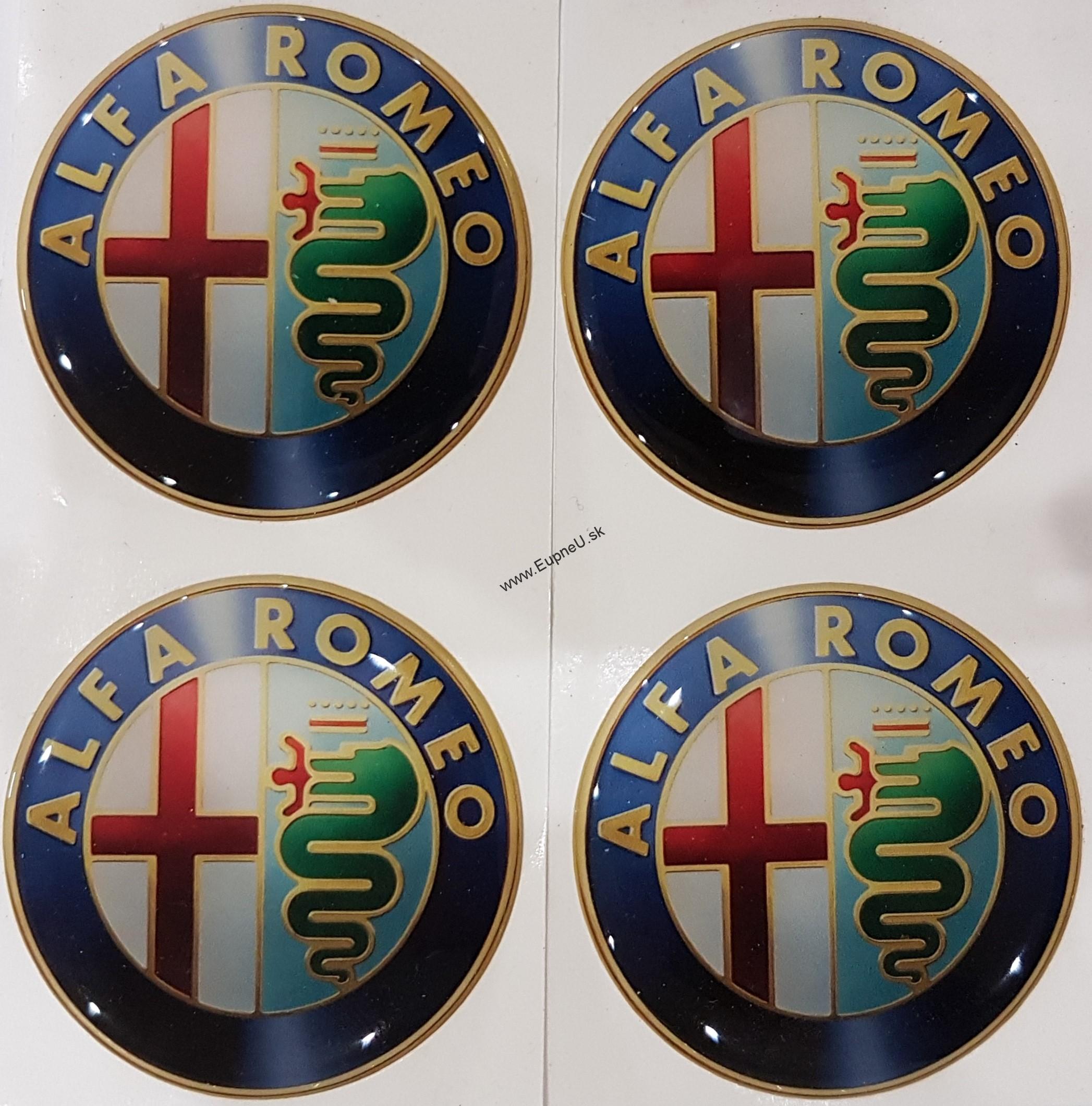 logo ALFA ROMEO modrá 5,9cm