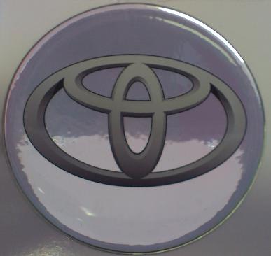logo TOYOTA silver 5,5cm