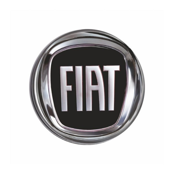 logo FIAT black 5,5cm best