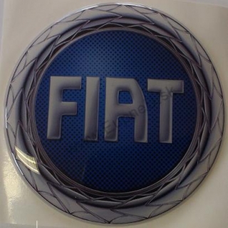 logo FIAT blue 7,5cm (ks)